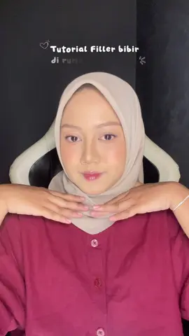 Bibir filler di rumah aja!! Pake @OMG 💋🥰 #omgbeauty #liptintomg #liptintviral #glossyliptint #bmc 