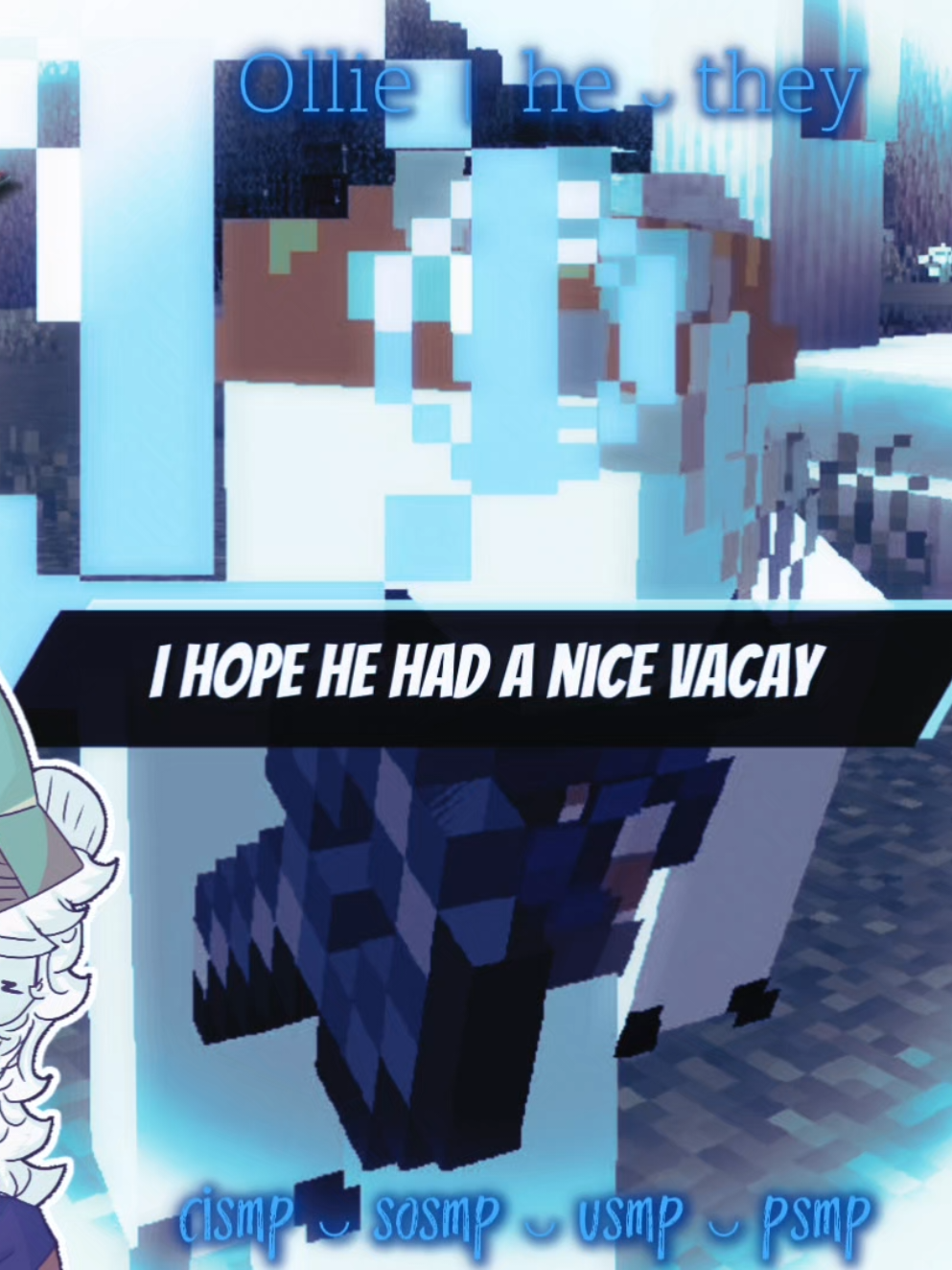 this song is ingraved in my head.  ─────────ೋღ 🌺 ღೋ───────── #paradiseislandsmp #wb017  #codeinfectionminecraft #universesmpbedrock #startoversmp 