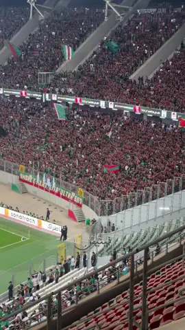 قوة صوتية رهيبة 🔥 VIRAGE SUD MOULOUDEEN! 🟢🔴 #Ultras_DZ #alger #mouloudia #fyp #viral 