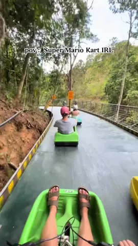 Mario karting Da Lat.#mariokart#overtheedge #luckyboy #dalat #britsabroad #freindlyfire