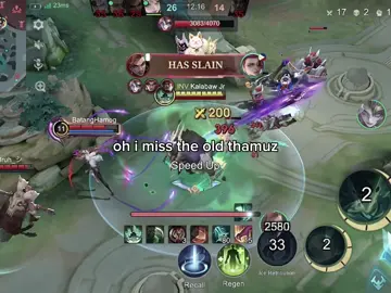 comeback old thamuz ☹️ #MLBB #MLBBNEXT2025 #MLBBObsidia #fyp #kalabawjr 