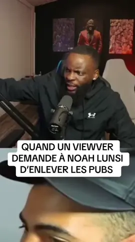 Coup de gueule de Noah Lunsi sur la rentabilité de sa chaîne Twitch. #noahlunsi #pourtoii #humor #pourtoii 