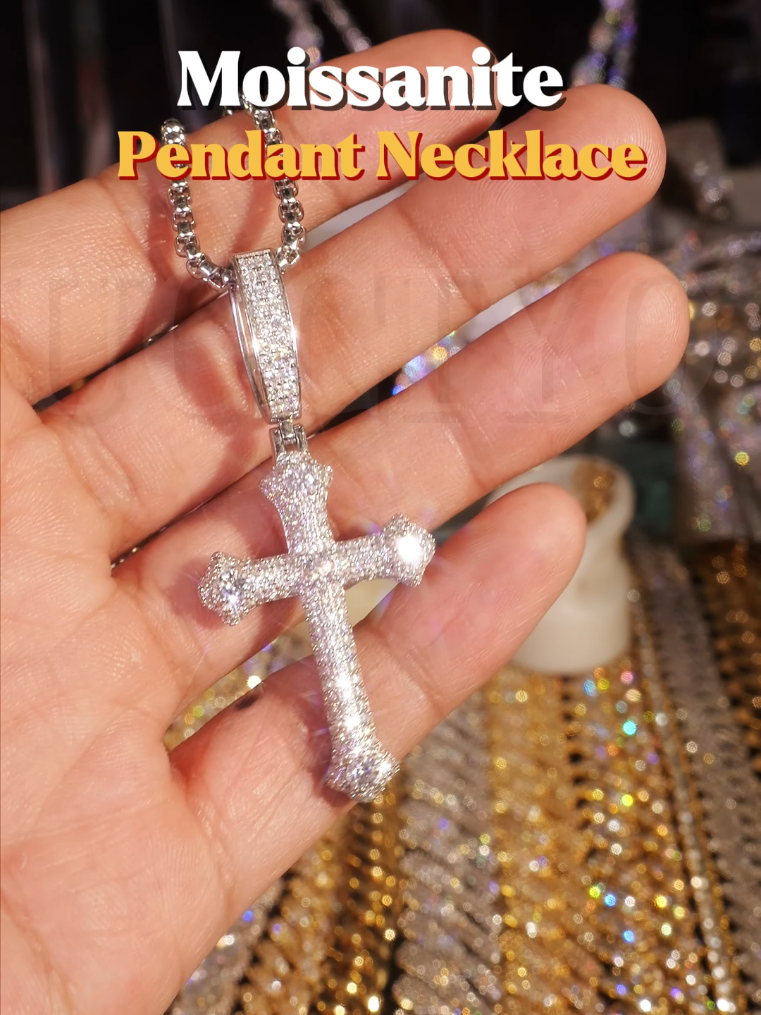 925 Silver Moissanite Pendant Necklace For You#jewelry #hiphop #diamond #TikTokShopRestock #moissanite #fire #fyppppppppppppppppppppppp #gift #pendantnecklace #tiktokshop #2025fashion #fashiontiktok