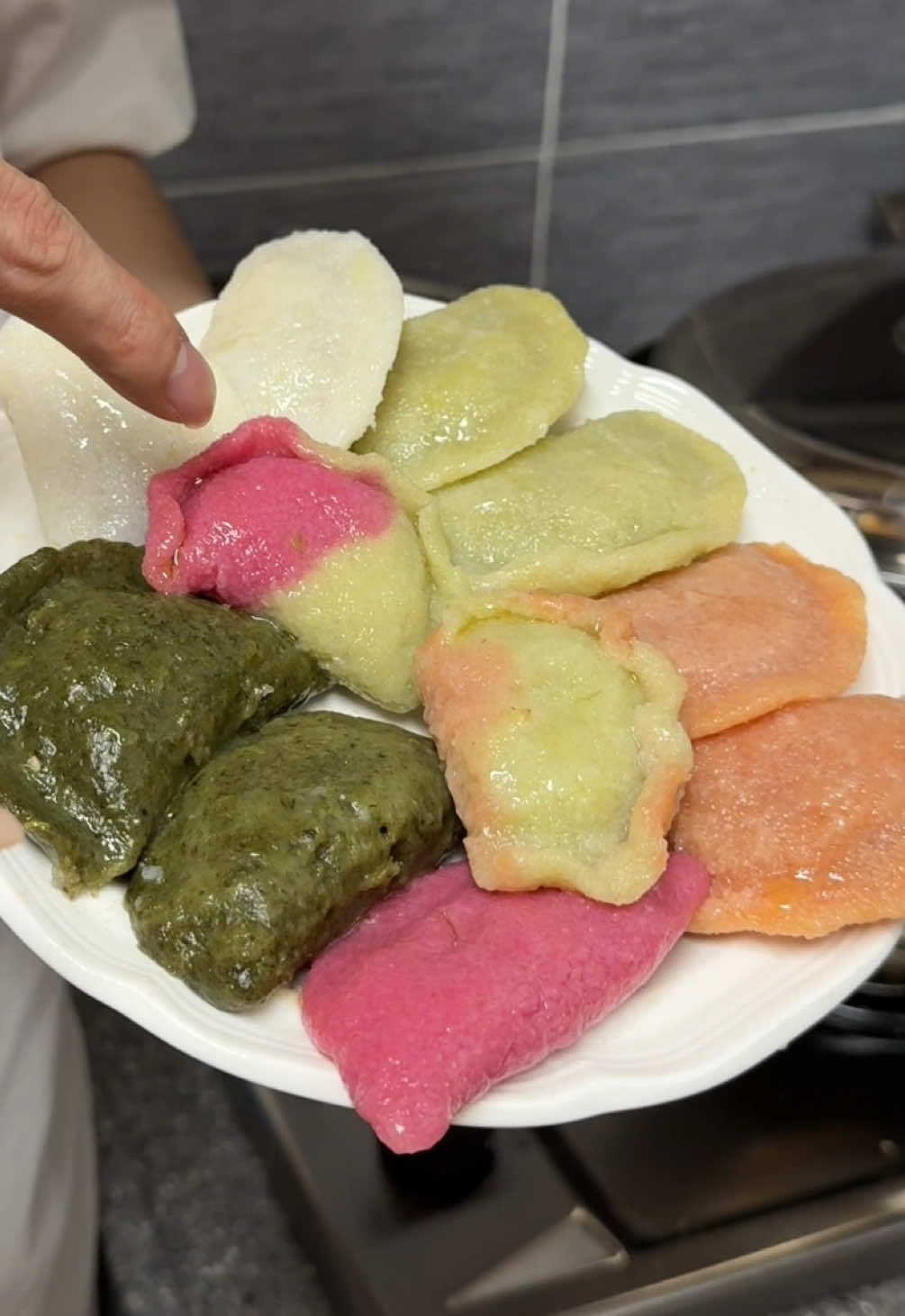 Bánh trung thu Hàn Quốc  #kemtiktok #songpyeon #chuseok 