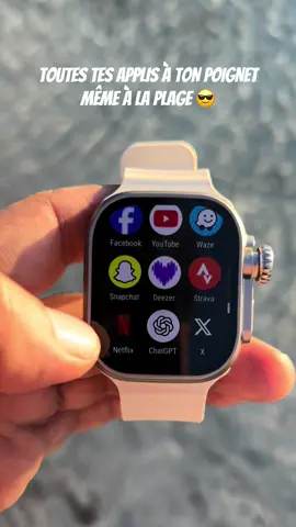 🌊 Toutes tes applis à ton poignet. Même à la plage 😎 📱 Netflix, WhatsApp, appels vidéo, GPS, TikTok… 💥 Une vraie montre smartphone 5G, sans limite. 🚚 Livraison gratuite en France ⭐ + de 4500 clients satisfaits ⚡️ Ce n’est pas une montre. C’est une révolution. 👉 Découvre la montre 5G Ultra dès maintenant sur sltechshop.fr ⸻ #SLTechShop #Montre5G #MontreConnectée #TechFrançaise #GadgetDuFutur               