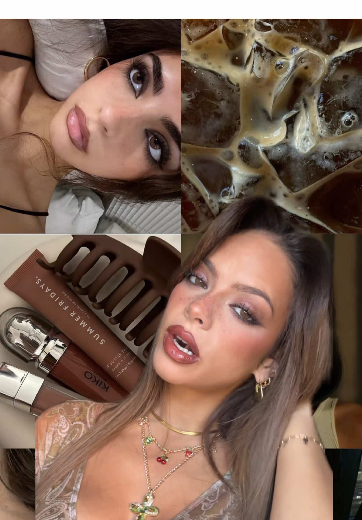 #greenscreen ESPRESSO LOOK ☕️  Fall makeup series !! 1/10 🍂✨