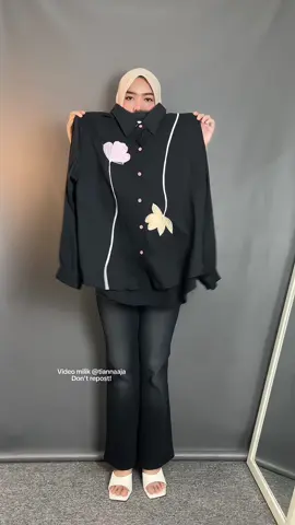 Kemeja bordir cakep 😍🫶 #kemejarayon #kemejabordir #atasanwanita #ootdhijab #ootdhijabstyle 