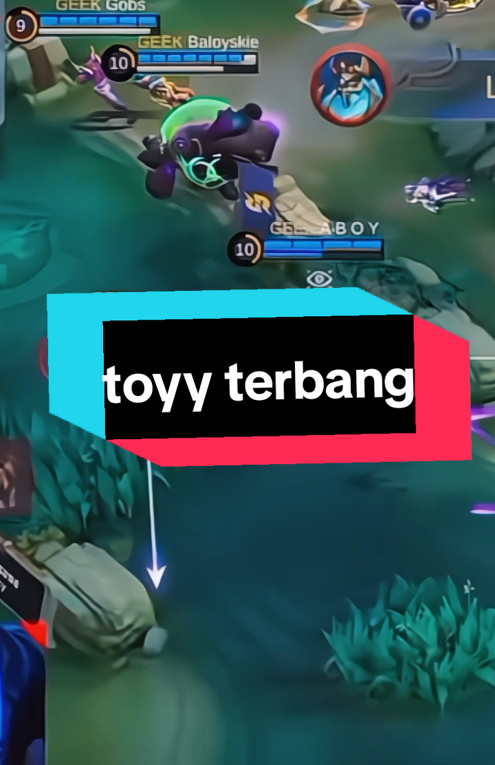 terbang jir #mlbbcreatorcamp #mplindonesia #masukberandafyp #rrqtoyy #rrqvsgeekfam 