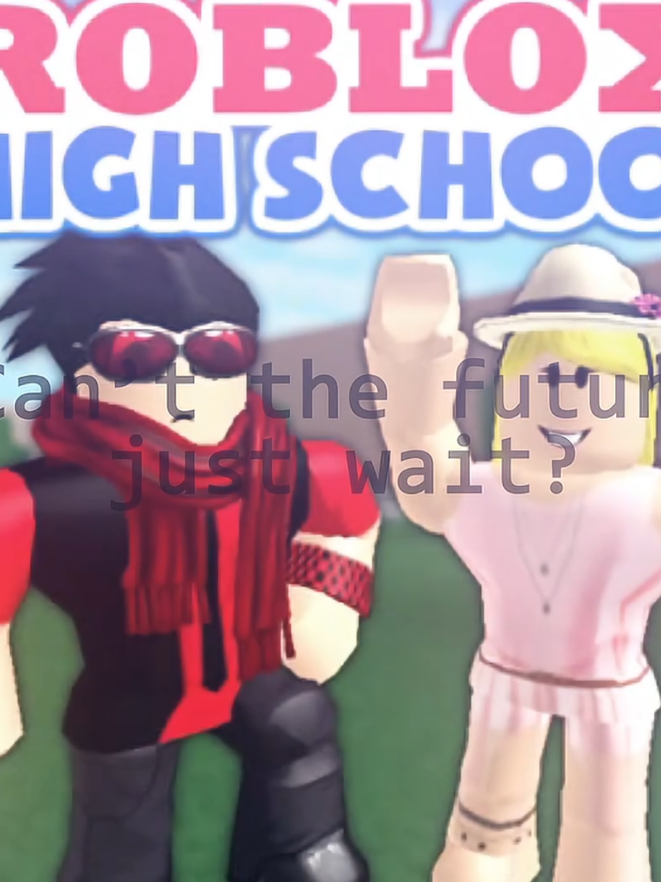 can't the future just wait? #fyp #aftereffects #roblox #viral #edit 
