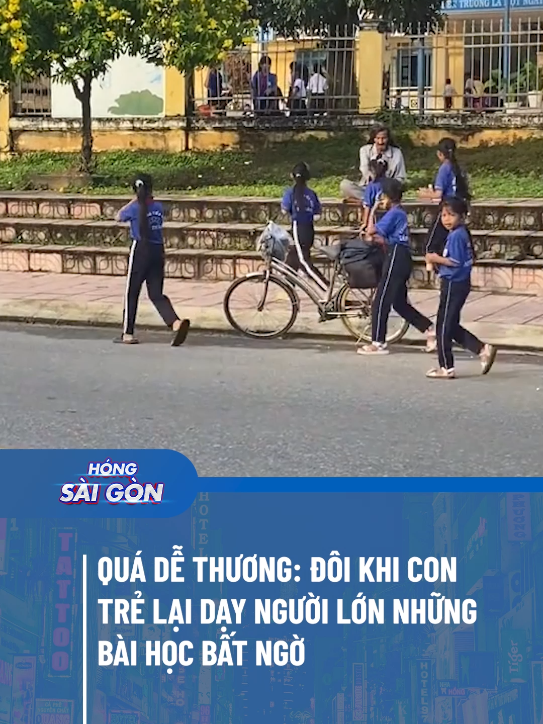 Những đứa trẻ được giáo dục tốt 🥰 #HongSaiGon #ManEnt #tiktoknews #svg #fyp