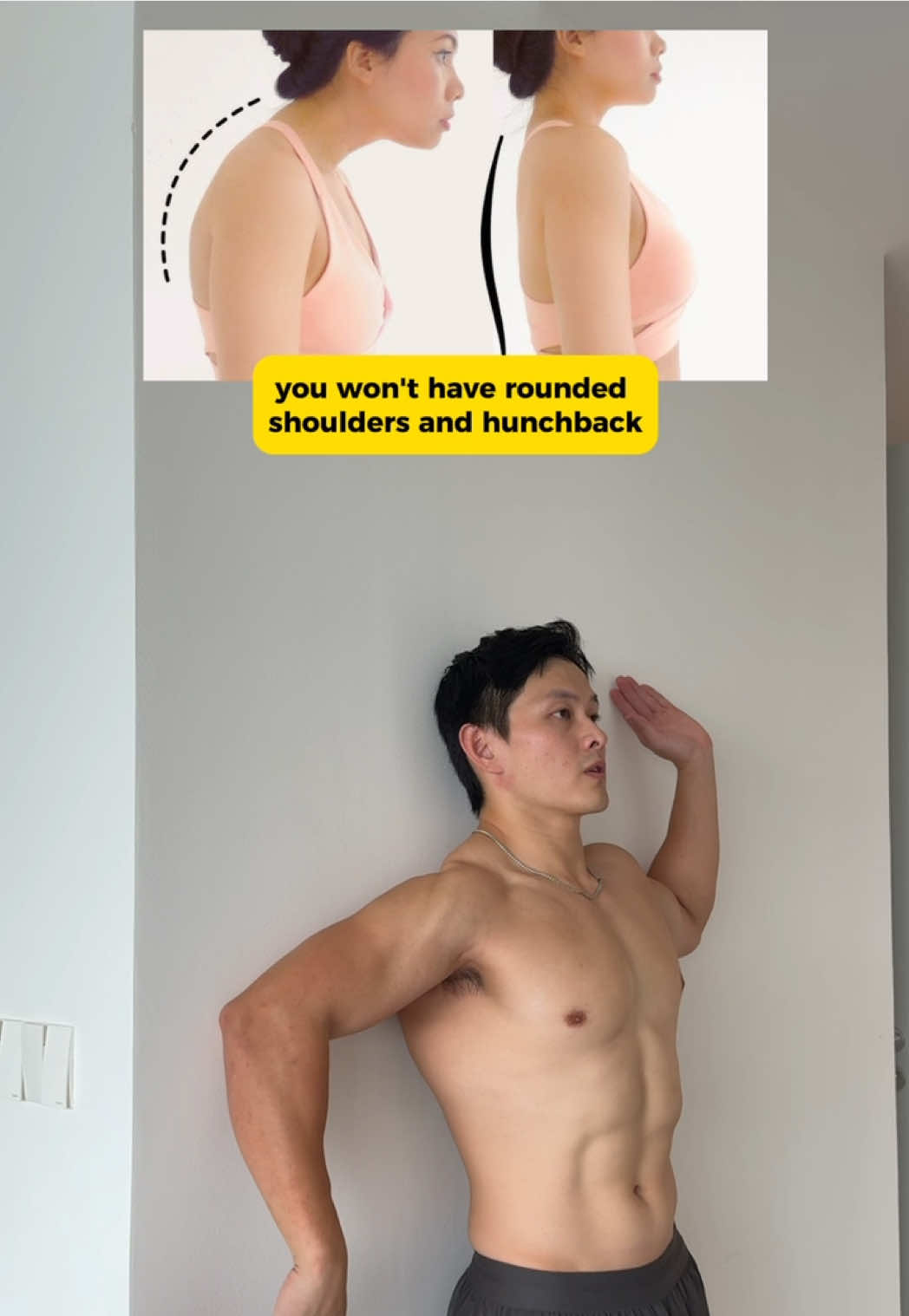 Posture correction. Simple routine to do daily for pain relief, restore healthy function & aesthetic✨#fyp #exercise #health #wellness #posture 