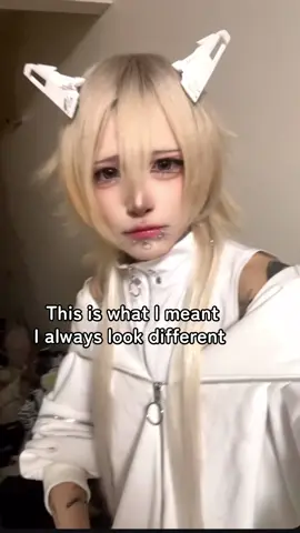 No, it’s not a wig, my hair is fried🙏 Changing the settings but always keeping the character design yee #fyp 