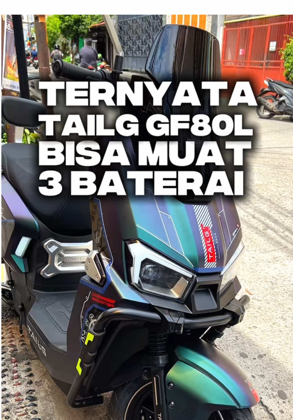 TAILG GF80L BISA MUAT 3 BATERAI @DABLONG EV #sepedalistrik 