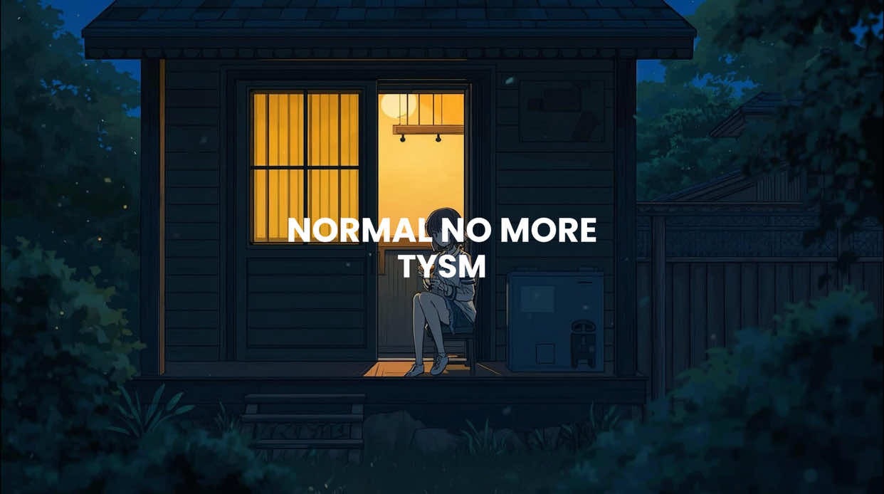 Nightcore - Normal No More (TYSM) 1 hour + lyrics #nightcore #chill #Love #lyrics #fyp 