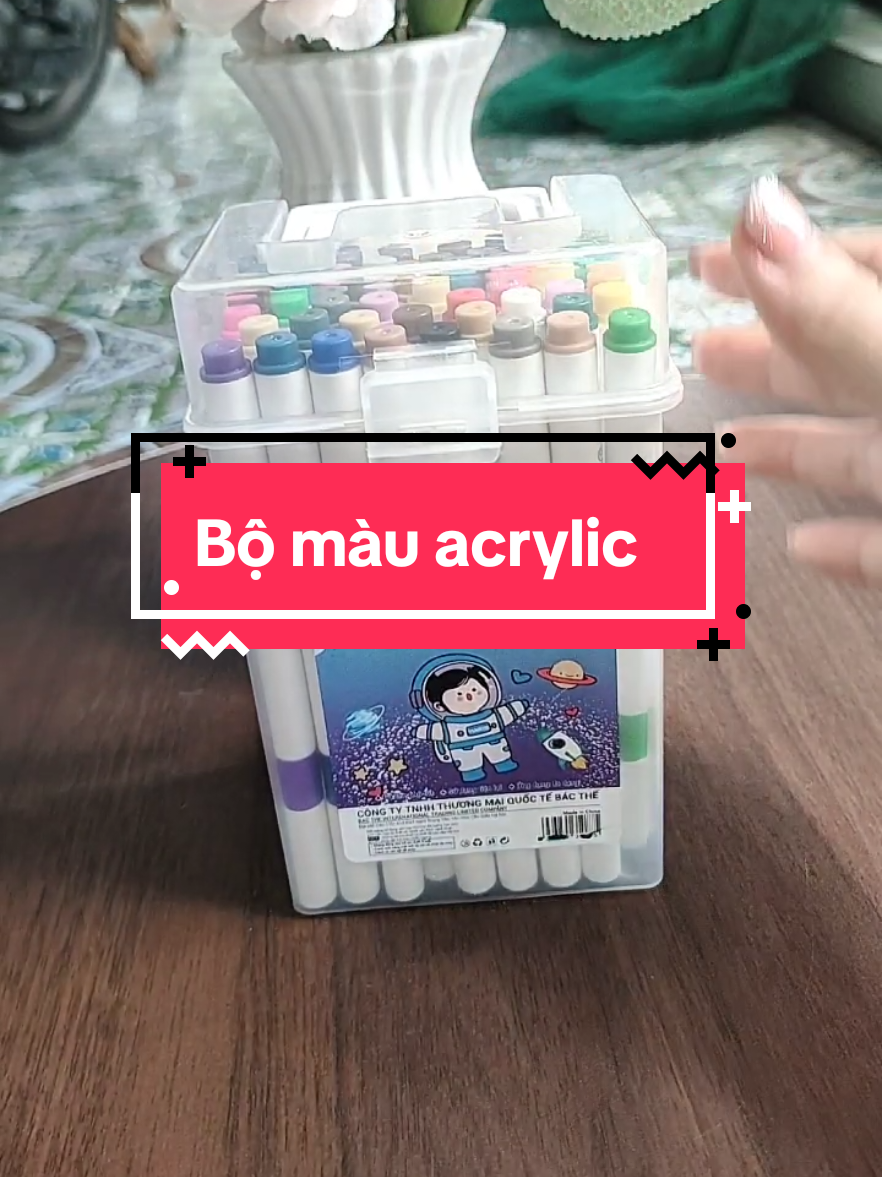 Bộ màu Acrylic #vanphongpham #dungcuhoctap #vpp #acrylic #kenhcuathư🇻🇳 