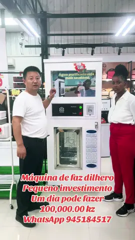 Máquina de faz dilhero #castroshopping #angola #luandaangola😍🇦🇴 #maquina #agua 
