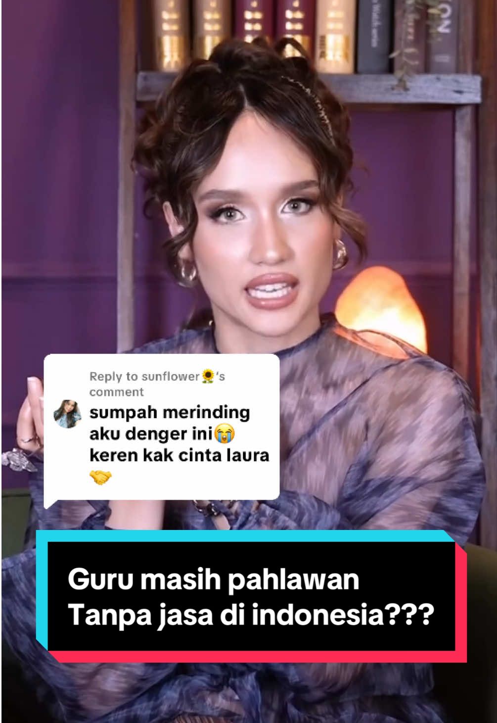 Replying to @sunflower🌻 mari tetap bersuaraa ! Selamat hari Guru ! #cintalaurakiehl #cintalaura #guru #pahlawan #pahlawantanpatandajasa 