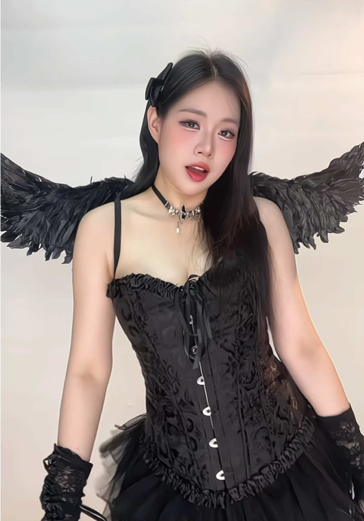 Black Swan Ruby 🦢🖤  #fyp #dance #ruby #td_bloom_aura #swan 