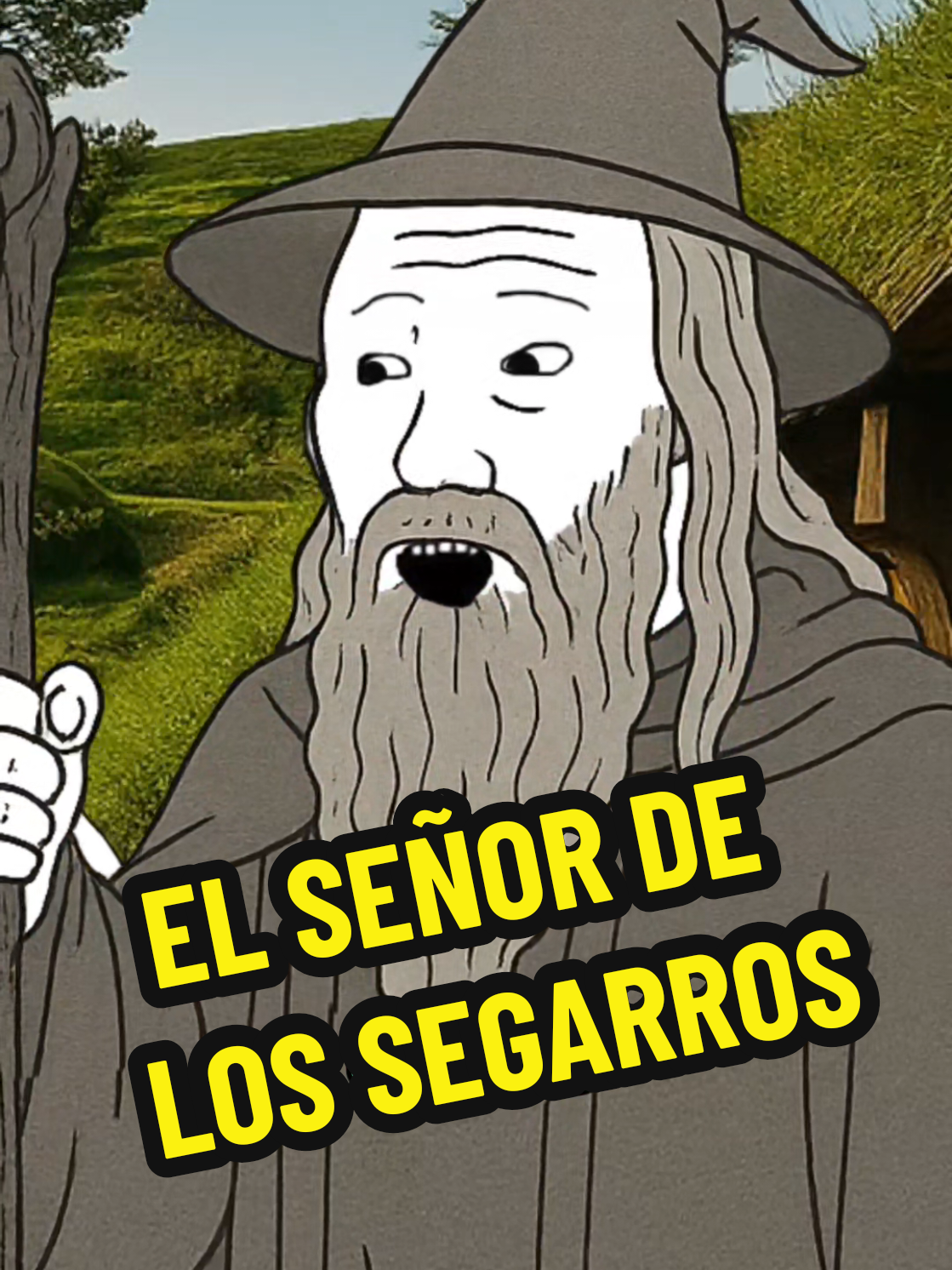 Si el señor de los anillos fuese progre en la comarca del segarro... #frodo #elseñordelosanillos #lotr #esdla #calamarbasado 