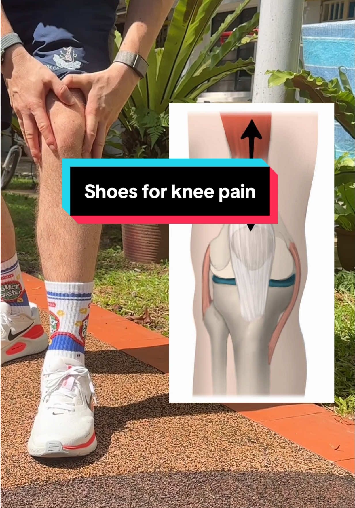 Is your shoe choice causing your knee pain? #fypsg #kneepain #Running #shoes #zerodrop 