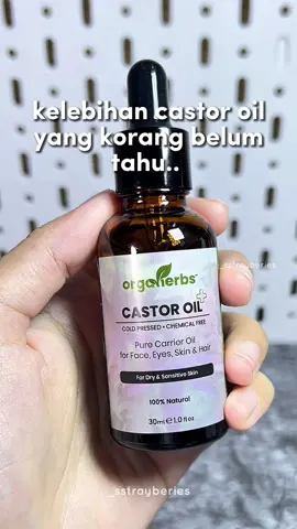Ramai lagi masih belum tahu yang castor oil ni banyak kelebihan untuk kulit, mata & rambut ✨ boleh try & dapatkan dibeg kuning 💛#castoroil #castoroilorgaherbs #castoroilbenefit 