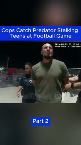 Cops Catch Predator Stalking Teens at Football Game P.2  #copsbodycam #policecam #trafficpolice 