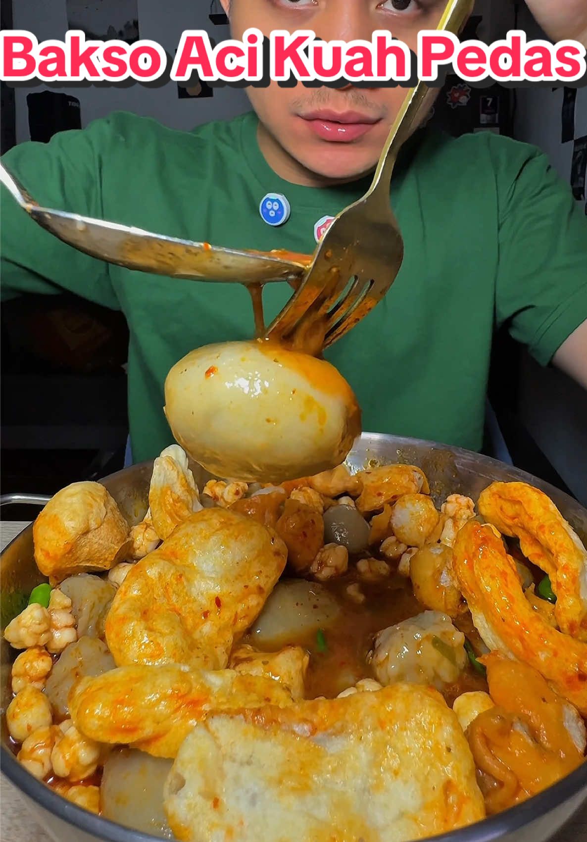 bakso aci kuah pedes kek gini tuh enak banget kalau makannya pas lagi ujan atau gak lagi agak demam pengen yang kuah kuah BESTTT BANGET!!! #mukbang #foodfestontiktok #baksoaci #cuanki #baksoviral 