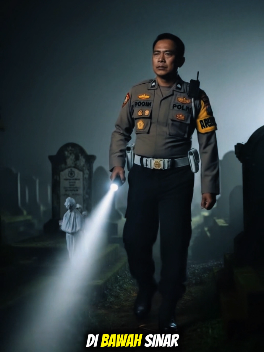hadapi pocong sendiri #kisahviral #polisiviral #beritaviral #oknumpolisi #ceritaviral 