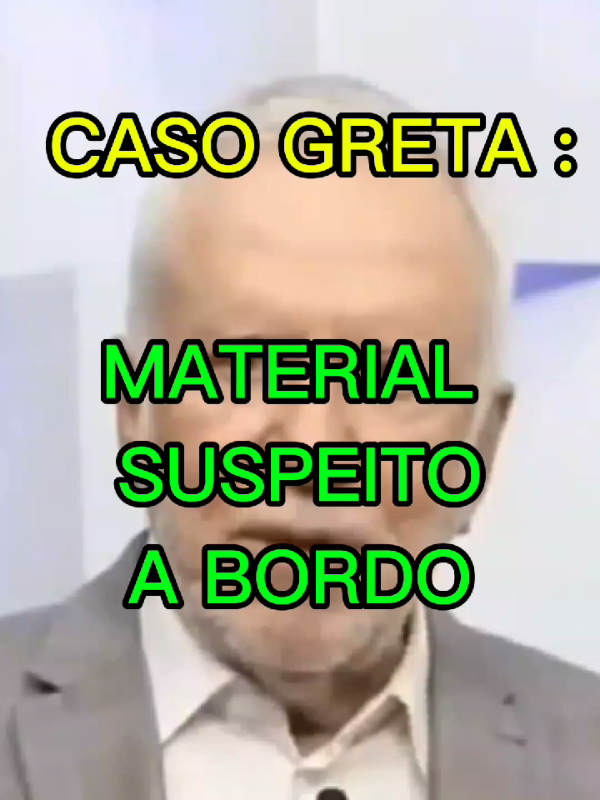 Autoridades investigam o caso envolvendo Greta Thunberg após acharem material suspeito em missão humanitária.  fonte : jornal da cidade online #CasoGreta #NotíciaUrgente #Investigação
