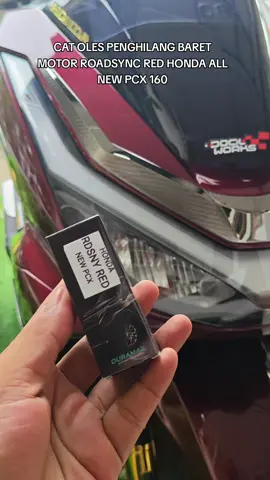 CAT OLES PENGHILANG BARET MOTOR ROADSYNC RED HONDA ALL NEW PCX 160 #Duramex  #catolespenghilangbaret  #pcx160roadsync 