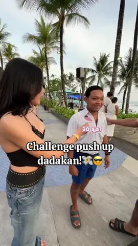 Cegat cegat dadakan lagi😎🪭 #pushup #challenge #bagibagi #followerstiktok 