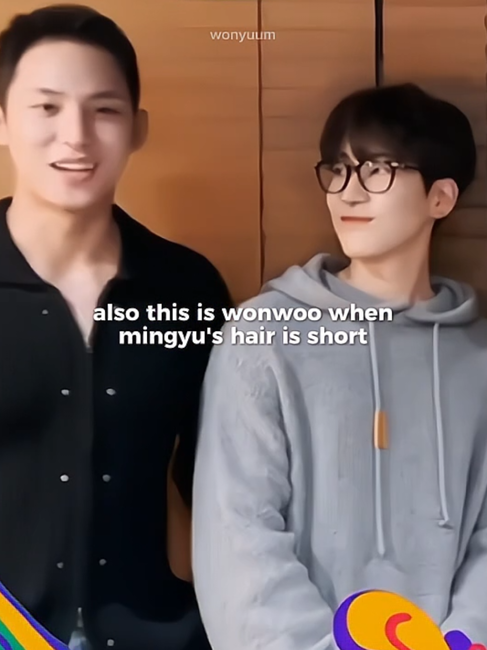 #mingyu #wonwoo #seventeen #minwon 