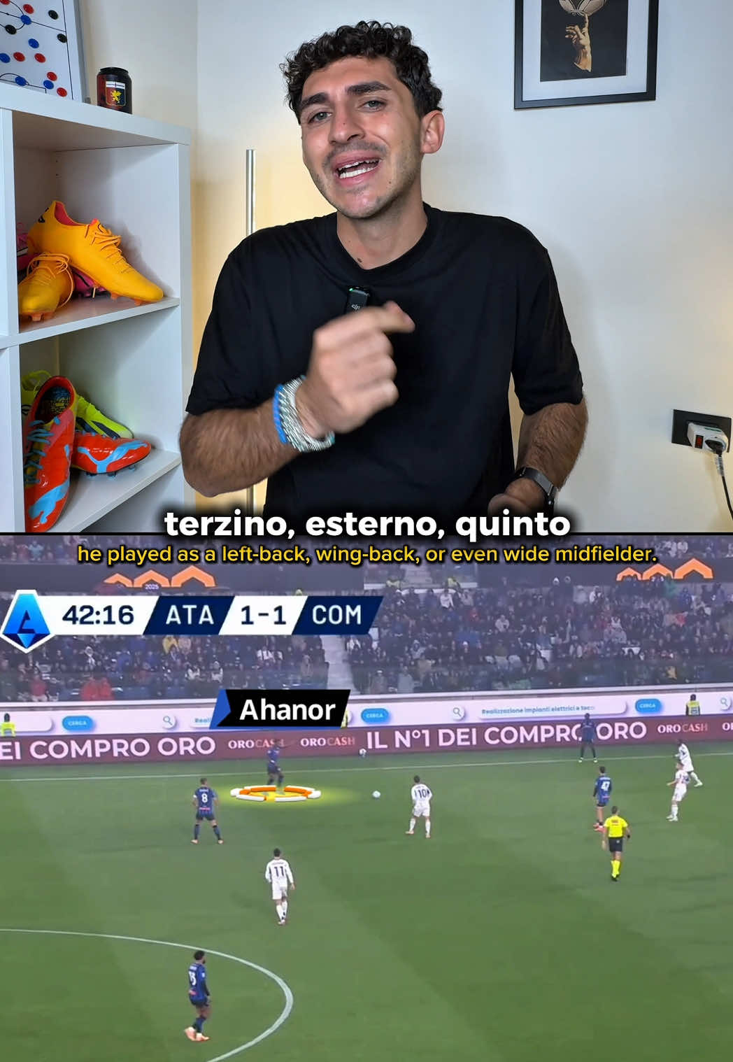 La partita di Honest Ahanor in #AtalantaComo 🔎 @Michele Danese  #SerieAEnilive #SerieA #Football #Calcio 