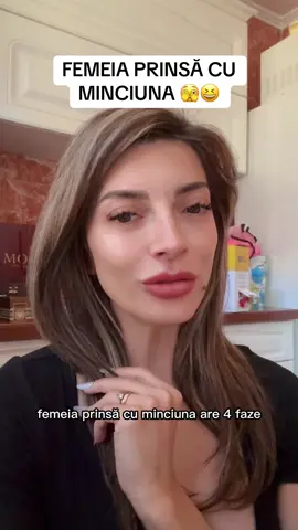 FEMEIA PRINSĂ CU MINCIUNA 😳😆 IATĂ CUM REACȚIONEAZĂ 👉 #barbati #minciuna #relatii #fyp #creatorsearchinsights 