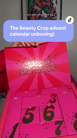 Strap in and unbox the Beauty Crop’s advent calendar with me! IF there is going to be one you buy, I do think this is such good value for money (but still only worth it if there are multiple products you actually will use) #thebeautycrop #adventcalendar #unboxing 
