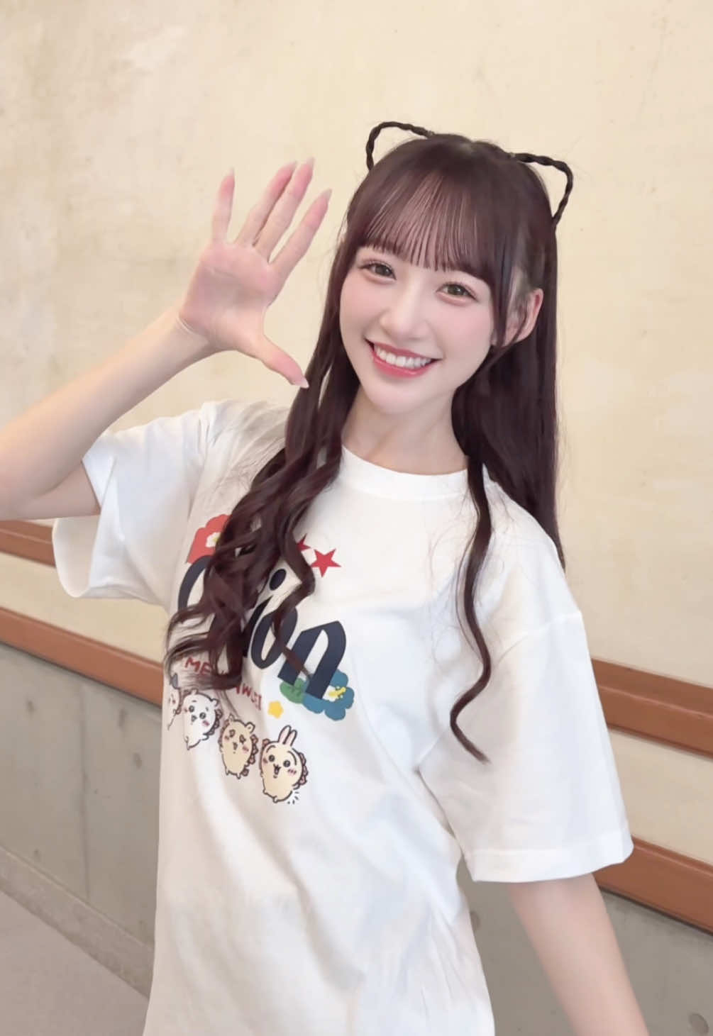 沖縄限定のちいかわORION Tシャツ買えて嬉しい☺️ #パジャマパーティーズ #ちいかわ 