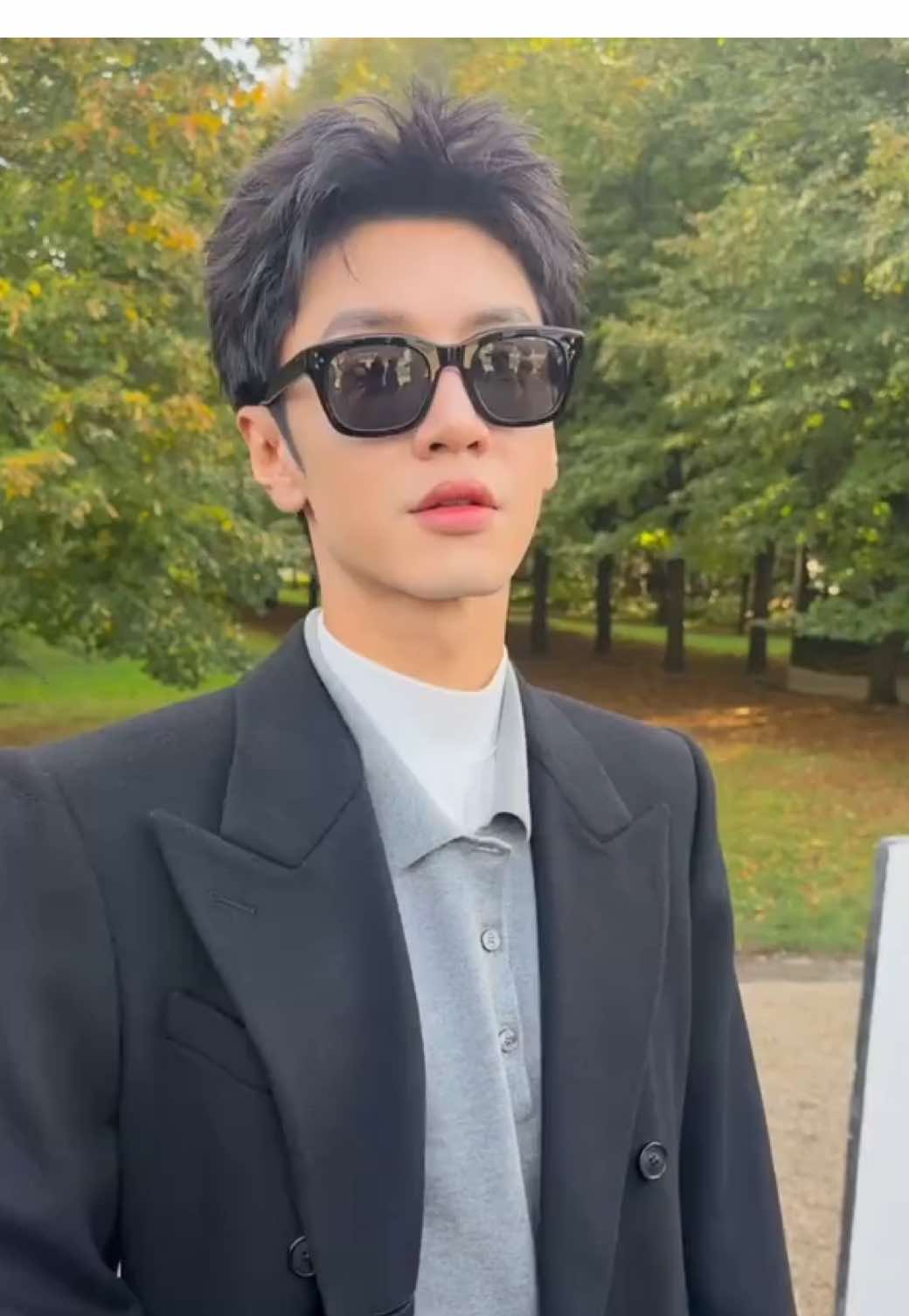 05.10.2025 🔥งานแฟชั่นโชว์ฤดูร้อน 2026 CELINE PARIS FASHION WEEK  ⛳️ณ กรุงปารีส ฝรั่งเศส🇫🇷 #เฉินเจ๋อหย่วน #chenzheyuan #chenzheyuan陈哲远 #chenzheyuan1996fctik #ติ่งสายเปย์ 
