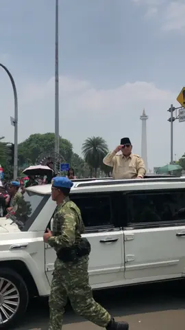 pak prabowo closing hut tni 2025 di monas #huttni80monumennasional2025 #pakprabowo 