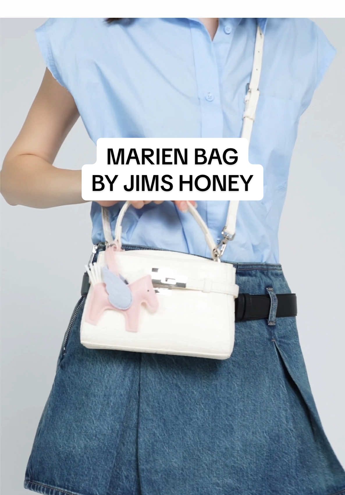Marien bag by Jims Honey 🩵✨#jimshoneyofficial #tasselempangwanita #bag 