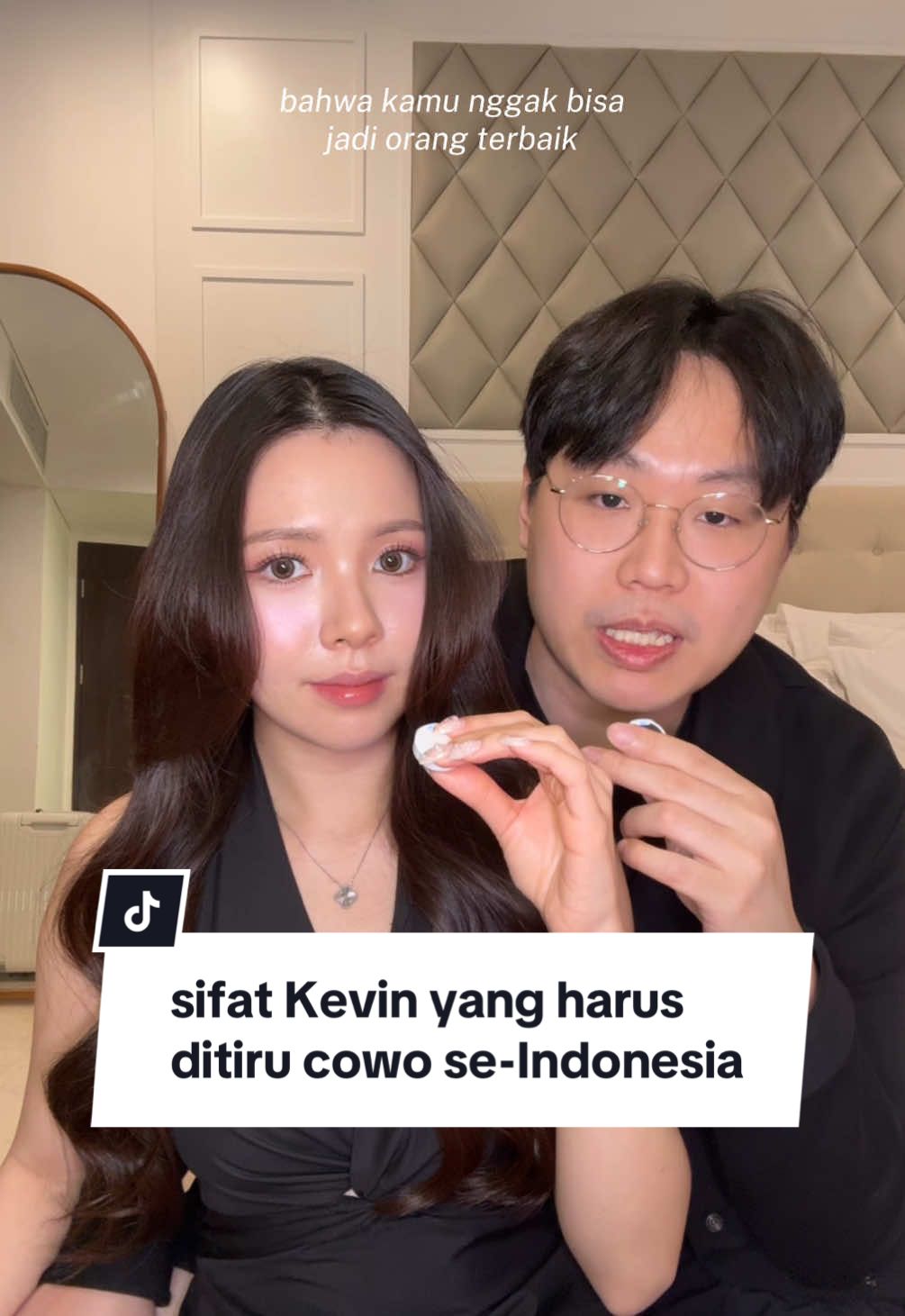 Kevin is sooo responsible, mature, and dependable 🥹 ini sifat2 yang menurut aku harus ditiru cowo2 di Indonesia (incoming angry males in my comment section) #couple #marriedlife #husband #qna #marriage 