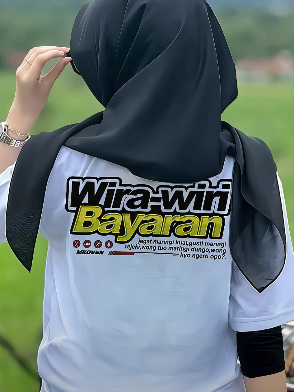 Kaos Wira Wiri Bayaran Wirr 😂😂  . . . #kaosviral #kaoskeren #kaoskatakata #wirawiribayaran #kaossindiran 