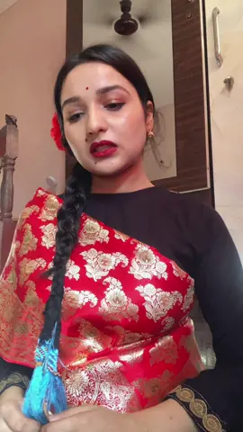 Non newar girl’s Newari side hehe#nepali
