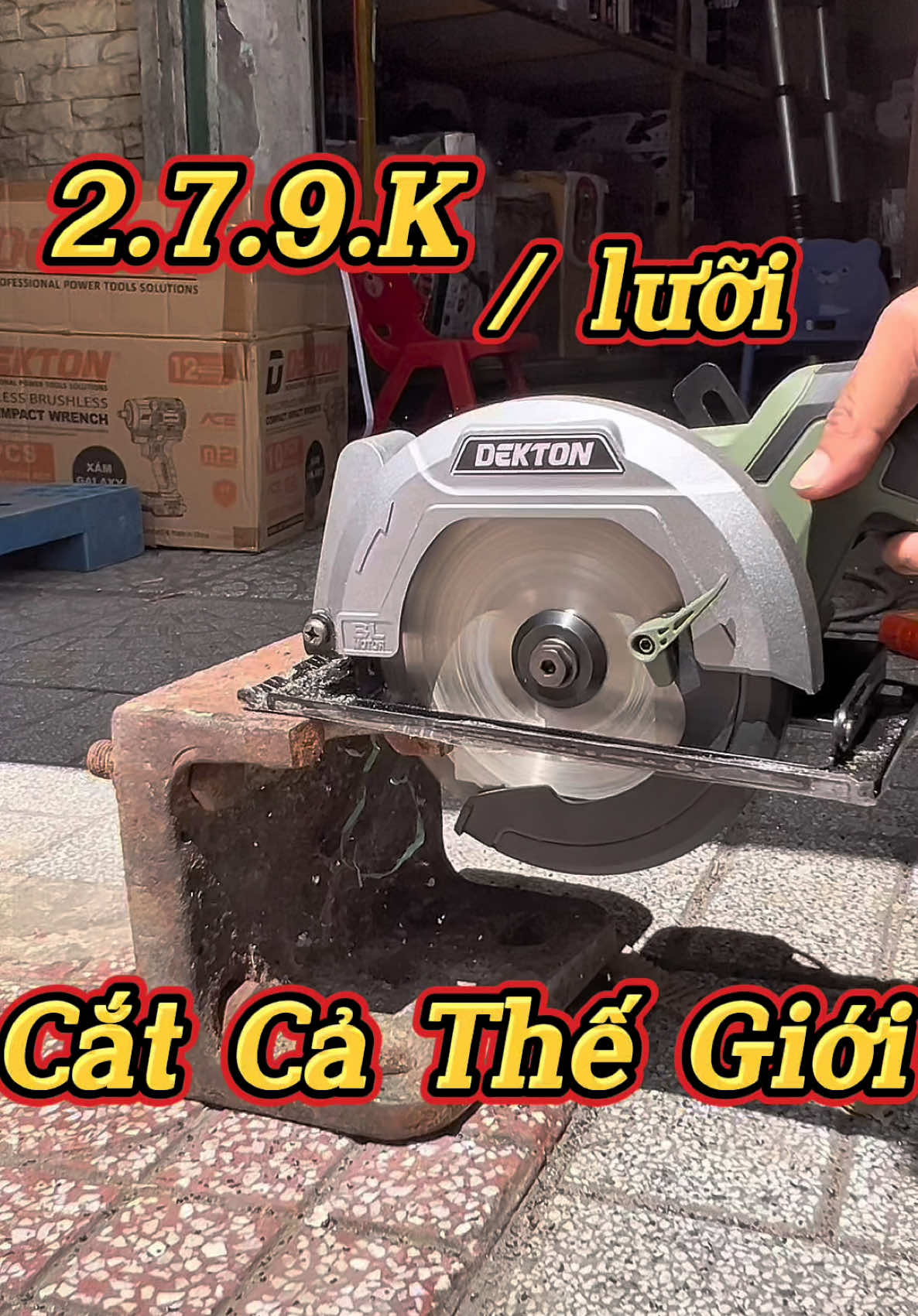 💥 Anh Em hết sức chú ý , lưỡi hợp kim 145Mm chỉ với 2.xị hơn 👏🏼👏🏼👏🏼 #amaxtools #minhhiendekton 