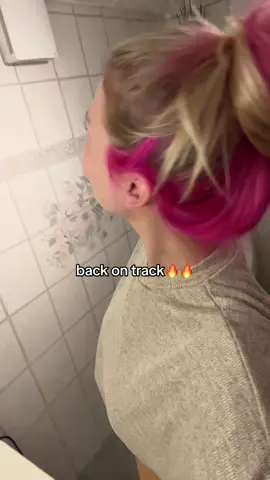 det bliver blå næste gang #foryou #pinkhair #fyp #hair #viral 