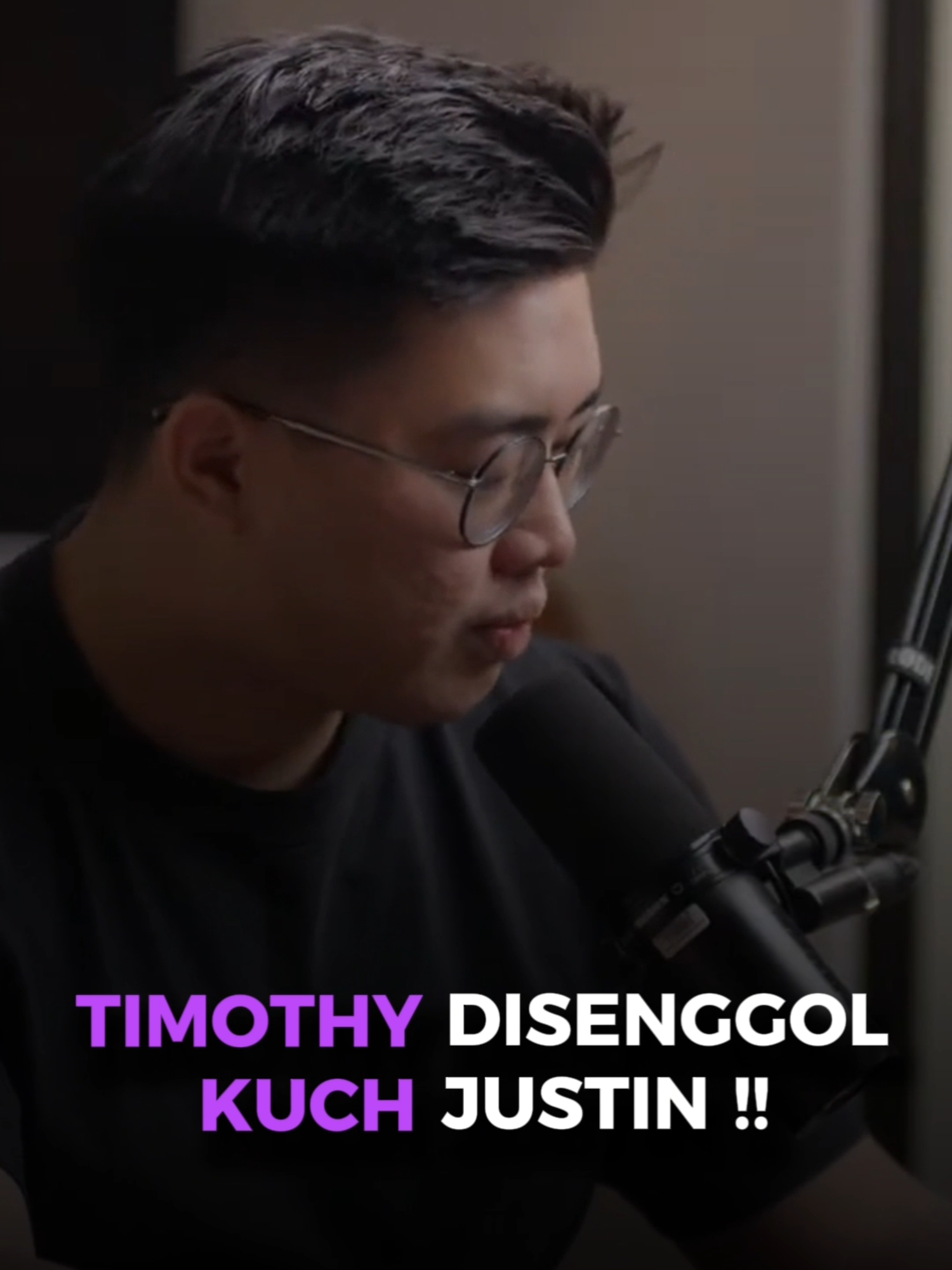 Tanggapan Timothy Soal Coach Justin!!! #timothyronald