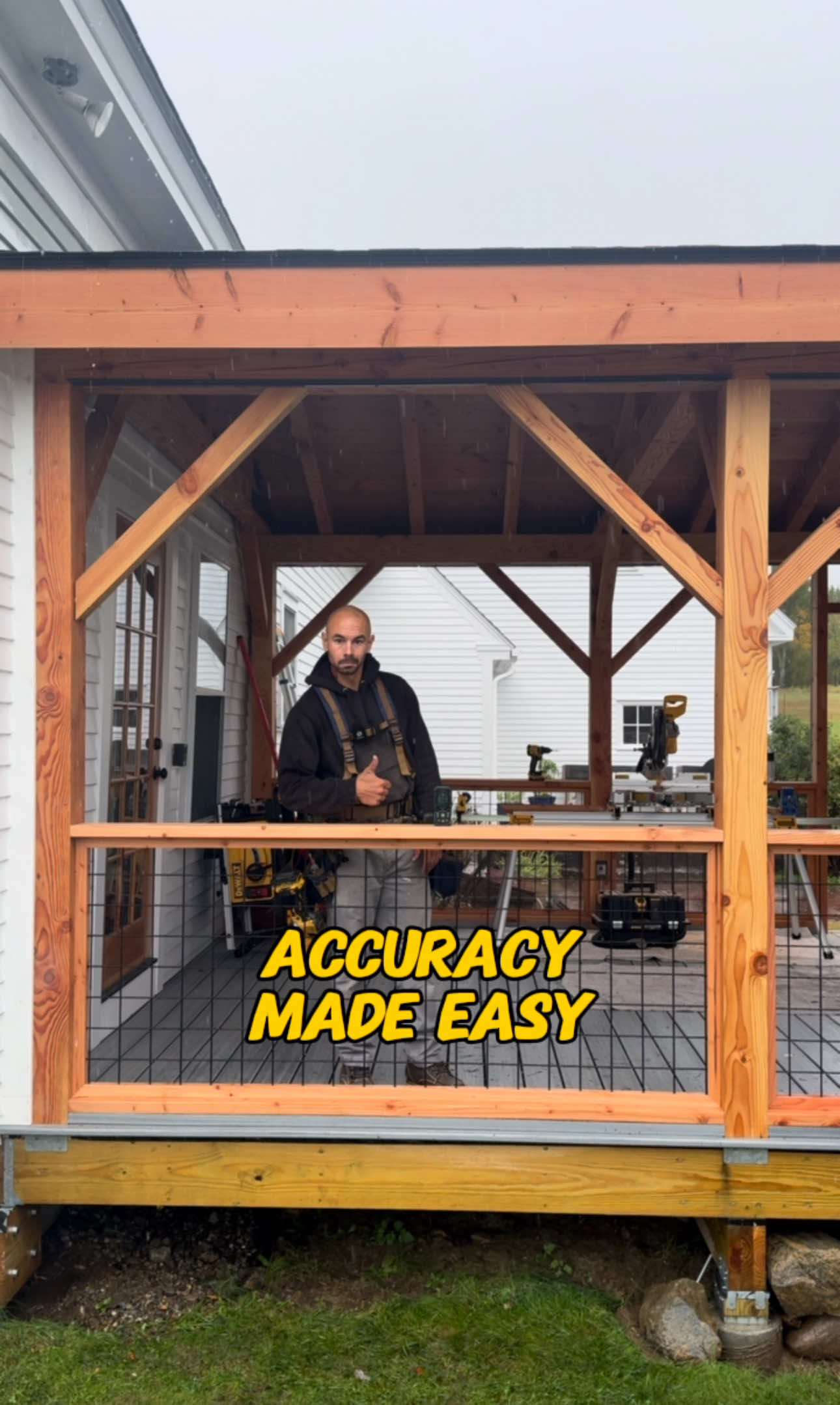 Inside measurements are always tricky to get perfect with a bent tape. Using the S50 green laser measure from @MILESEEY TOOLS makes it simple to get fast and accurate measurements. The green laser makes readability of your end point easy to see.  I’ve used this for inside measurements, square footage calculations, pulling property line distances and staking out equal distances.  #ad #MILESEEYS50 #MILESEEYTOOLS #lasermeasure #greenlasermeasure 