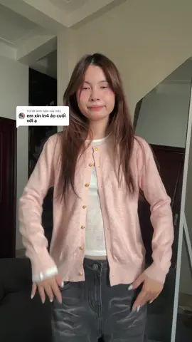 Trả lời @mây đây ạ #cardigan 