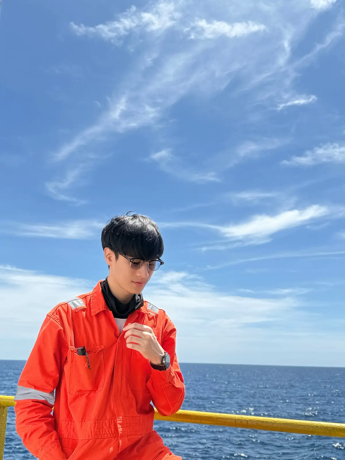แดดพร้อมฆ่า 🔥  #offshore #seaman #BlackShark #GS3 #สมาร์ทวอทช์