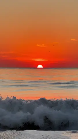 Good morning from the Jersey Shore☀️ Today’s sunrise🌅 . . #fyp #sunrise #jerseyshore #beach #nature 