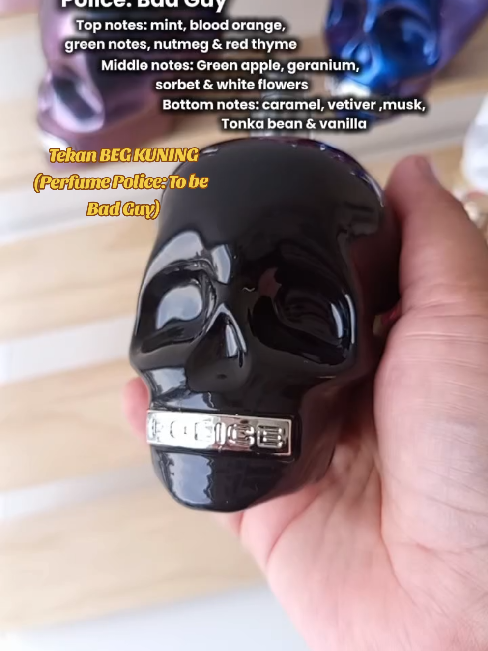 Perfume Police: To be Bad Guy #perfumes  #perfumecollection  #perfumewangi  #perfumeformen  #sasamalaysia 